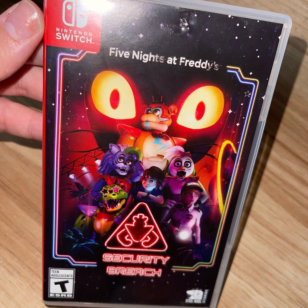 Five Night’s at Freddy’s Security Breach🐻 Nintendo Switch game. New.